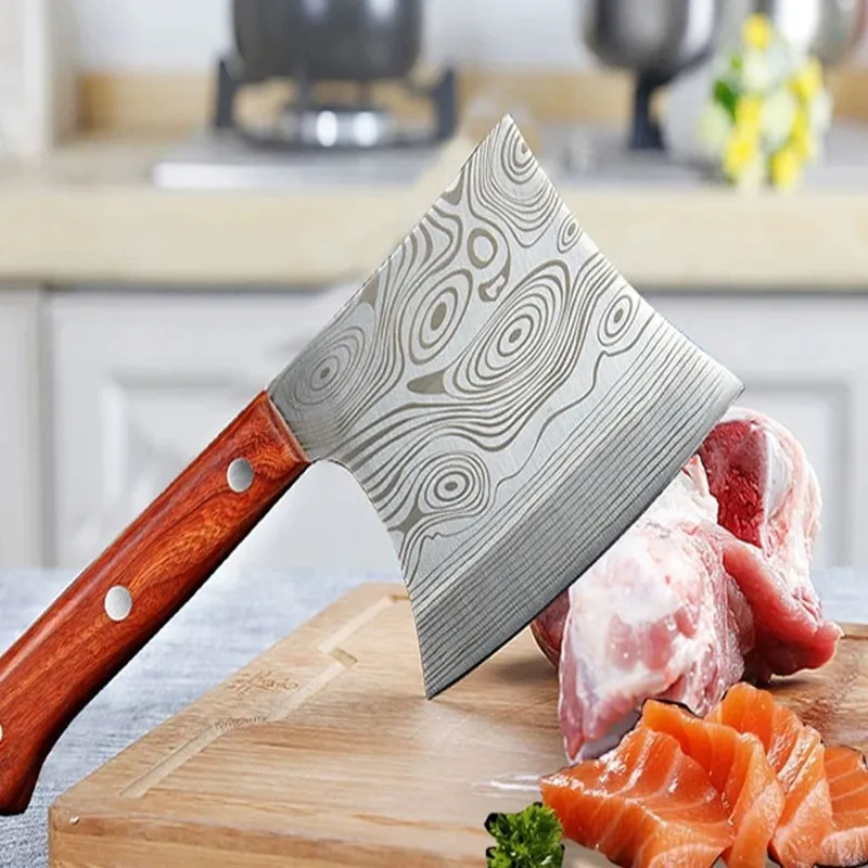 Высококачественный кованый нож ручной работы из нержавеющей стали большой