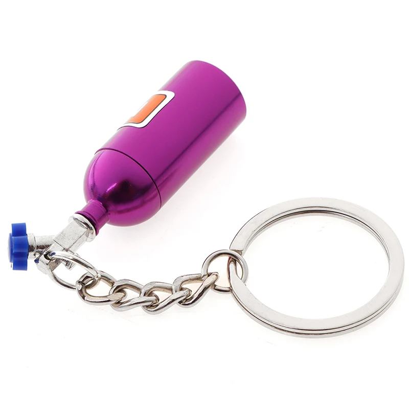 

Nitrous Oxide Bottle Key Chain Keychain Keyring Stash Pill Box Storage