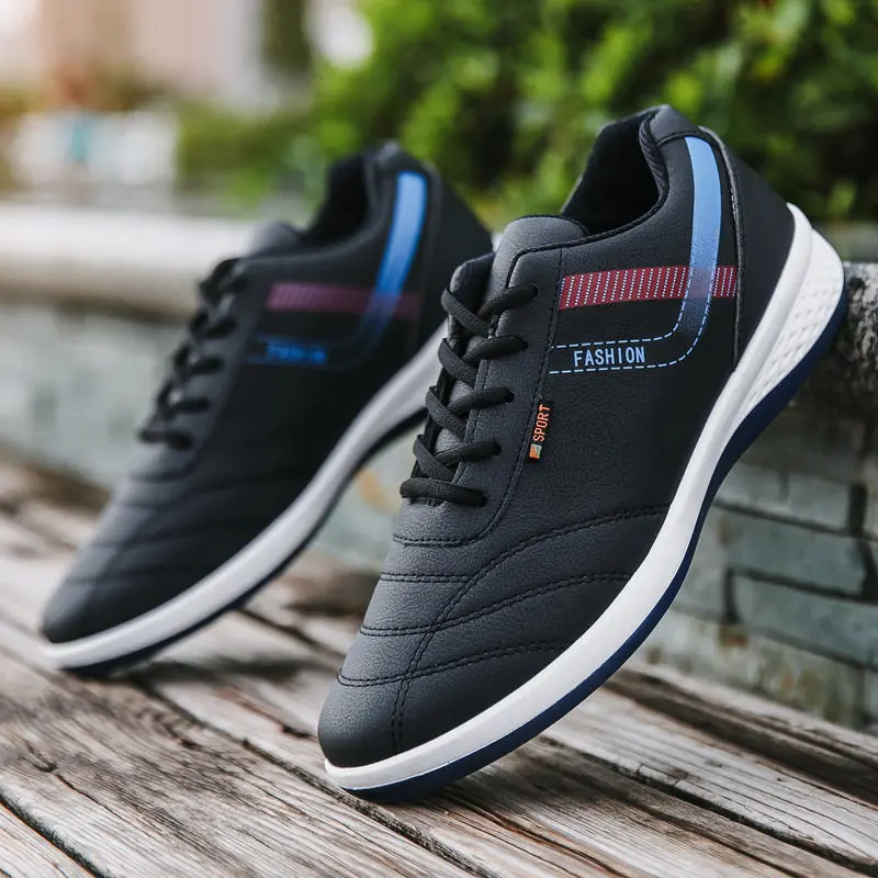 

Winter Warm Waterproof Sneakers New Casual Men Shoes Loafers Black Leather Shoes White Sneakers Man Leather Driving Shoes Men