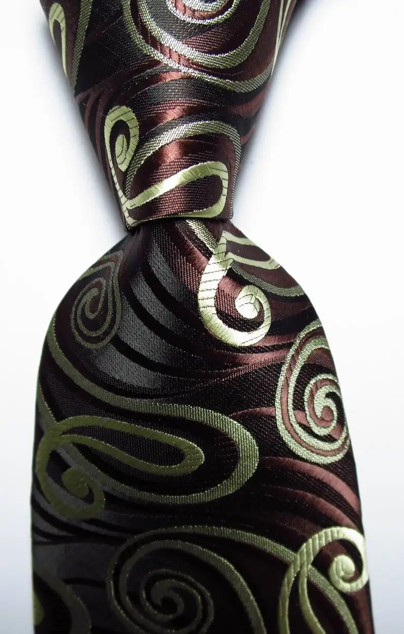 Новый модный галстук с узором &quotогурцы&quot Мужской 8 см набор шелковых галстуков