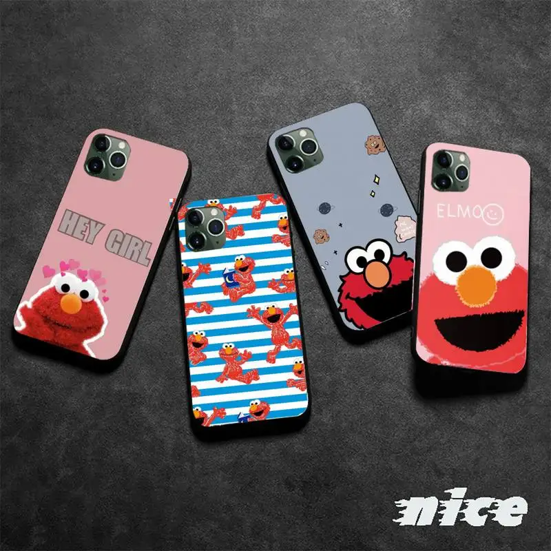 

Capa Sesame Street Phone Case for iphone etui 11 12 pro se2 max xr xs x 7 8 6s 5s plus mini smart Fundas Coque Cover
