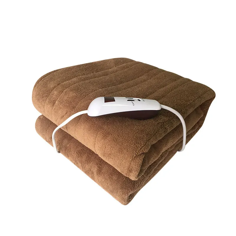 Умное электрическое одеяло двойное с электрическим подогревом 220 В односпальное