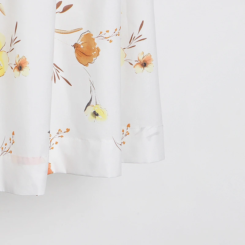 

SeeBeautiful Vintage Floral Printed Hollow Out Sleeveless Zipper Loose Aline Sling Dress Woman Spring 2021 New Fashion L811