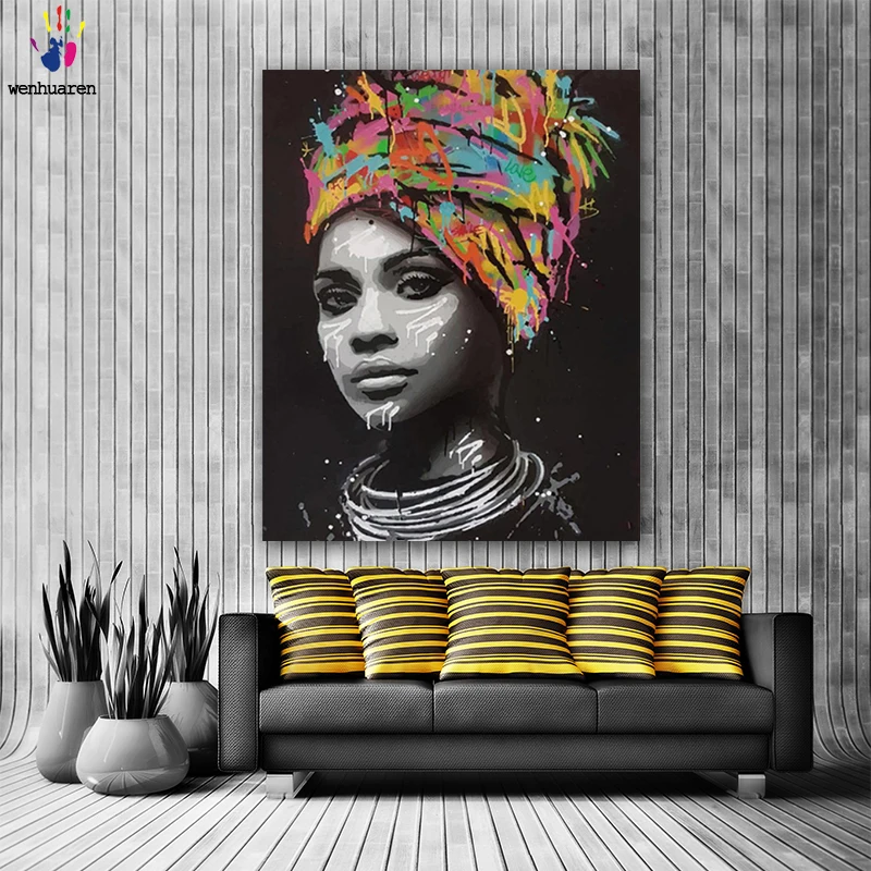 DIY картинки для раскраски по номерам с цветами красивая девушка рисунок живопись