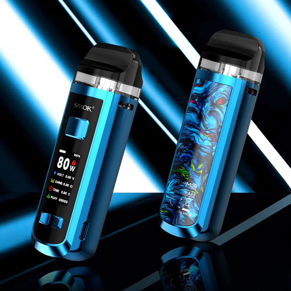 SMOK RPM2 Pod System Kit 2000mah Battery 80W Vape Mod & 7ml RPM fit Mesh MTL Coil Vaporizer VS NORD 2 MAG | Электроника