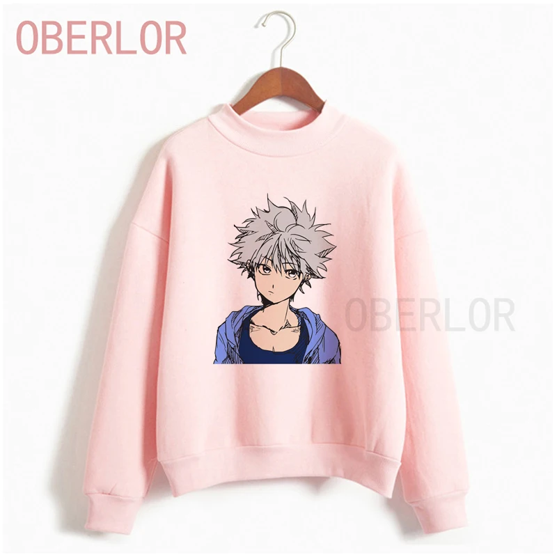 

Hunter X Hunter Killua Animewomens Hoodies Harajuku Fashion Vogue Sweatshirt Kawaii Casual Female Funny Camiseta Mujer