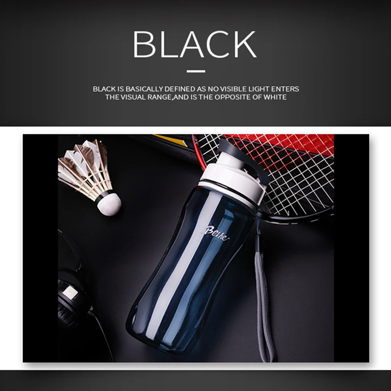 Пластиковая бутылка для воды объемом 720 мл портативный диспенсер занятий спортом