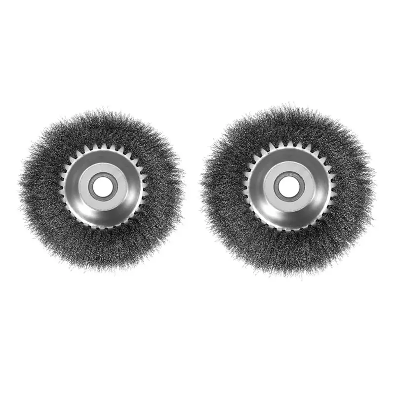 

6/8'' Grass Trimmer Head Steel Wire Brush Cutter Weeding Blade for Lawn Mower