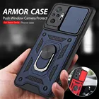 Чехол для Xiaomi Redmi Note 10 Pro, защитный бронированный чехол с нажимным креплением для камеры Redmy Redme Not 10 T 10S Note10 T, чехол-подставка с магнитным кольцом для автомобиля