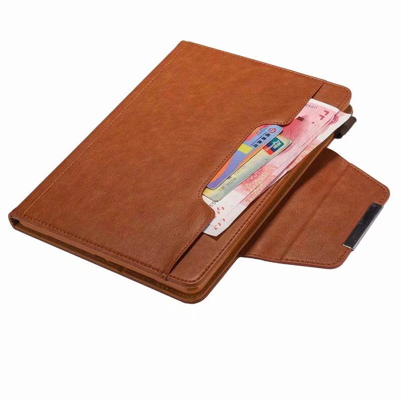 

Case for iPad 9.7 2017 2018 Premium Business Leather Stand Folio Case Cover with Card Slot Card for iPad Air 2 Air 1 Funda Cover