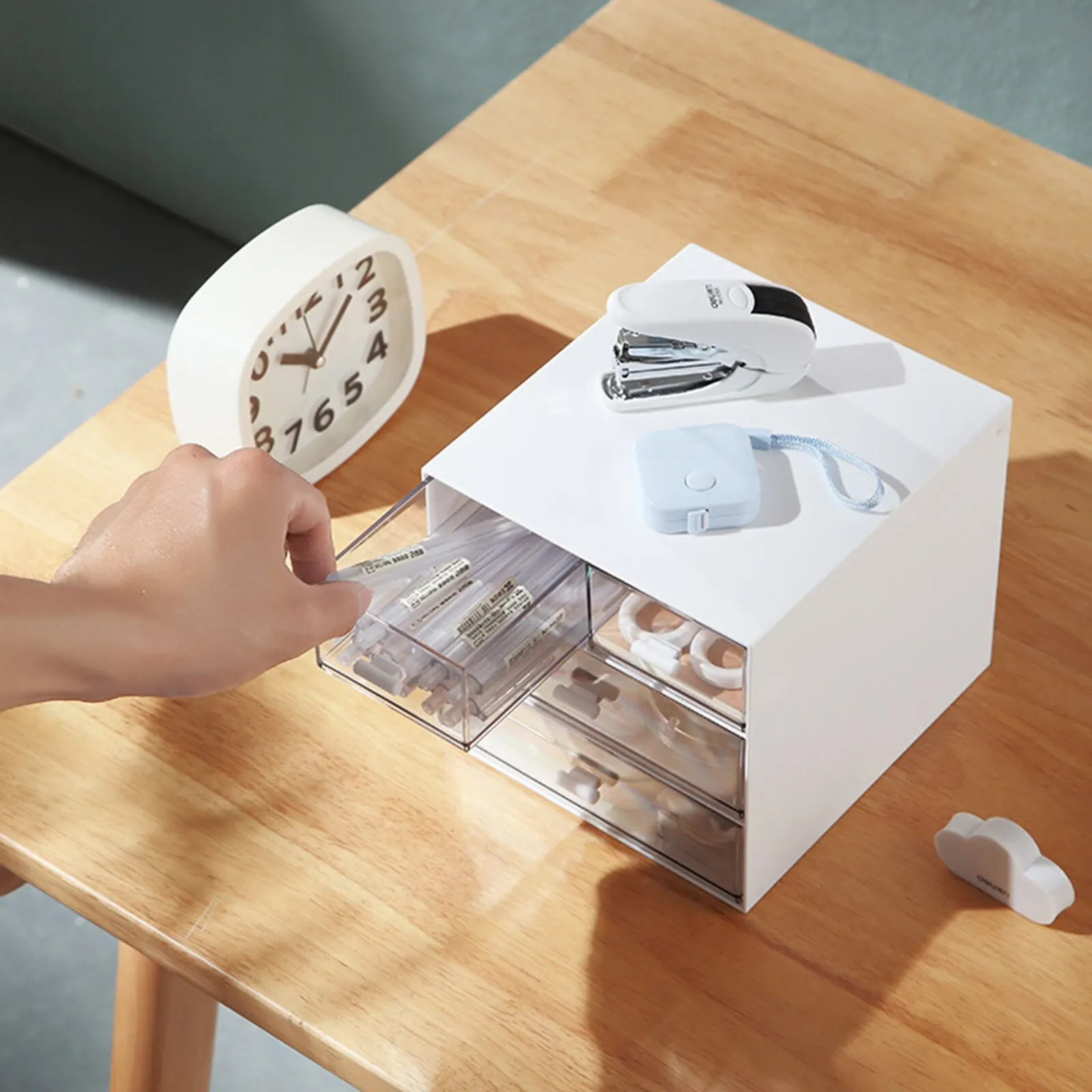 

Ювелирные изделия Kawaii ящик для хранения нескольких Сетка Настольный органайзер для макияжа, Гостиная Спальня тканевая коробка ювелирных и...