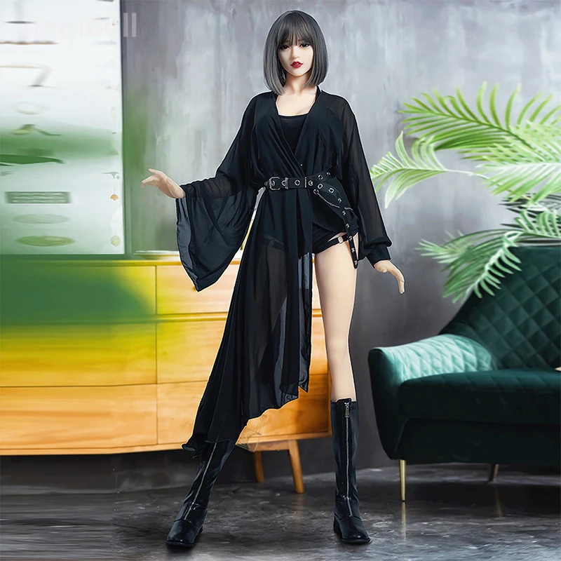 Секс-кукла Hanidoll из настоящего силикона 170 см Реалистичная Анальная грудь Вагина