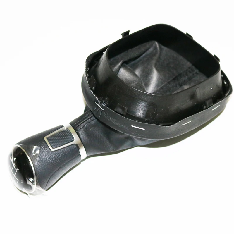 Ручка переключения передач с крышкой из искусственной кожи и пластиковой ручкой