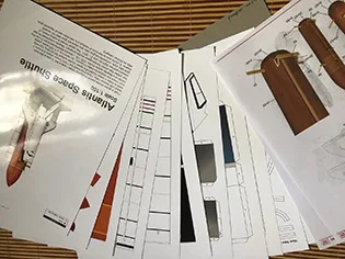 1:150 Космический Шаттл, космическая ракета, DIY, 3D бумажная карточка, модель, Строительный набор образовательных игрушек, военная модель, строительная игрушка