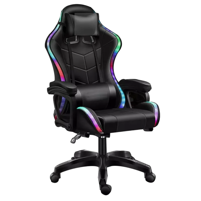 

Rgb And Massage Office Computer Ergonomic Gaming Racing Chairs