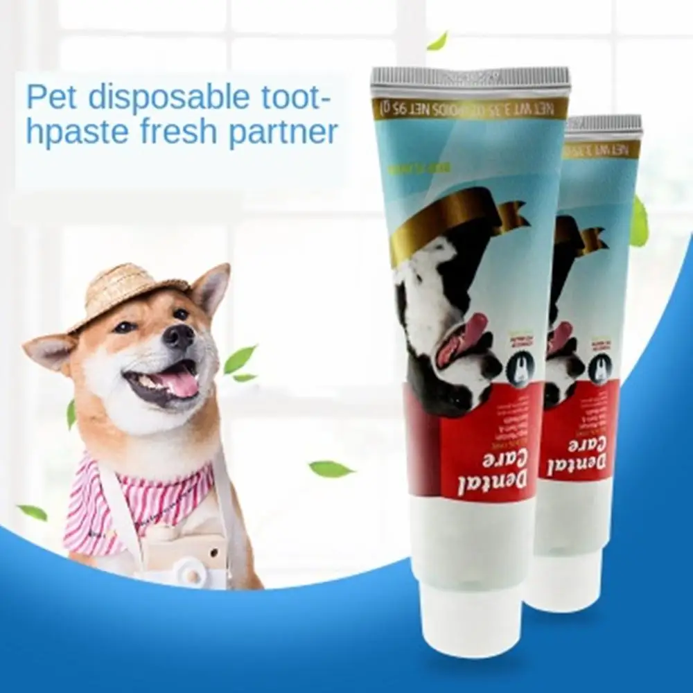 Зубная паста для собак и кошек пищевая зубная специальная чистка неприятный