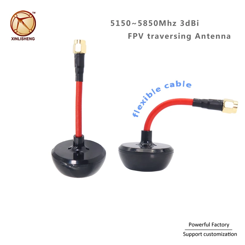 Водонепроницаемая всенаправленная wifi 5 8G 2 4G 3dBi TX RX Грибная антенна RHCP FPV Для дрона