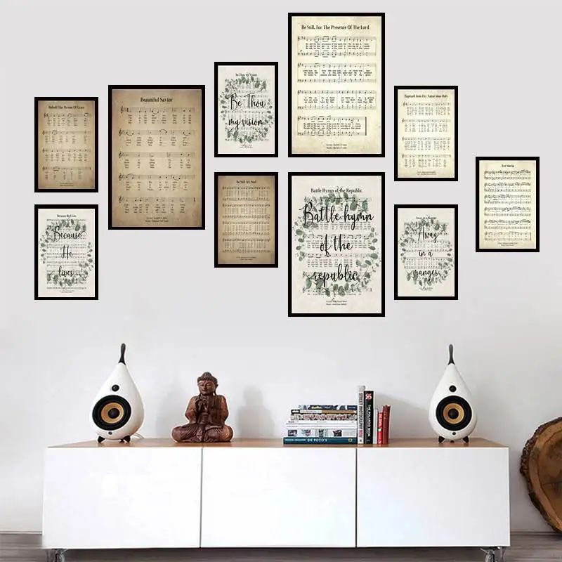 

Ave Maria Wall Art Pictures For Living Room Kitchen Decor