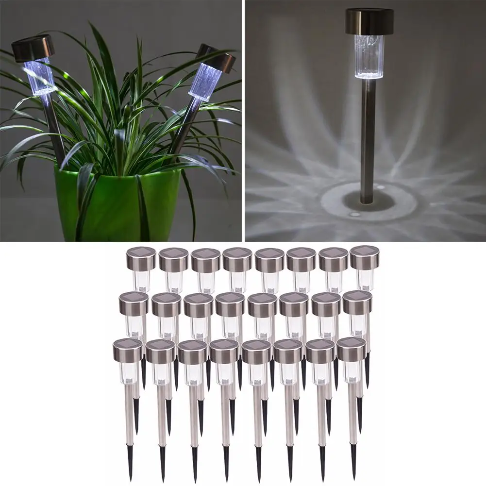 

Solar Power LED Outdoors Led Solar Lights Outdoor Solar Led Lawn Lamps Street Lighting Luminaria For Garden Decoration