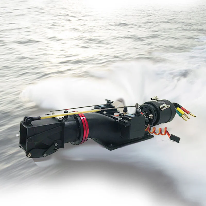 

Model Boat 24mm Caliber Spray Pump Kit Water Jet Pumps Thruster with Reverse Function+CNC Paddle+3660/2960 Motor+Motors Cooler