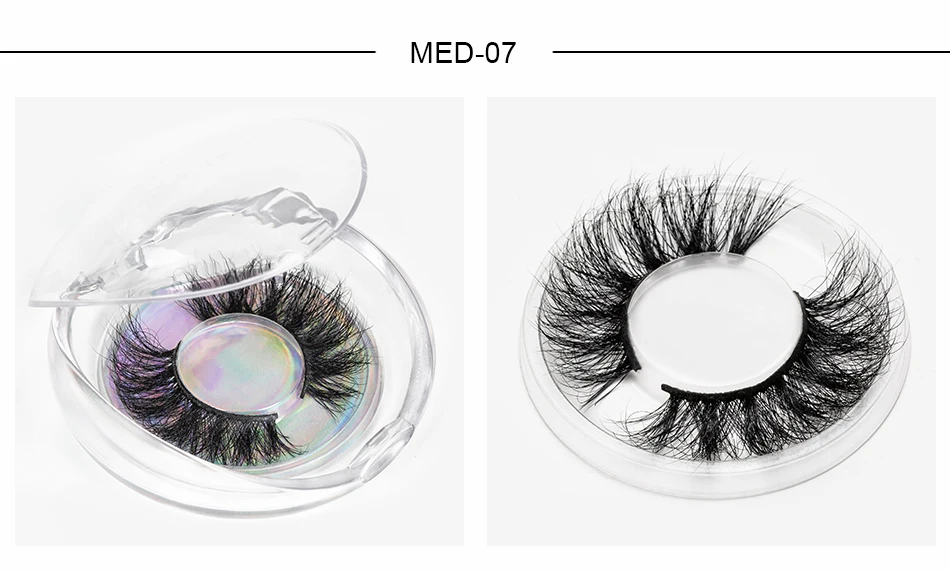3D Mink Eyelashes Fluffy Natural False Eyelashes Without Damage Handmade False Eyelashes Reusable Eye Extension Makeup Tools