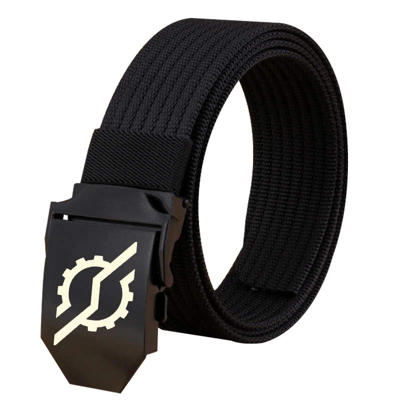 

Пояс в стиле аниме Ka для мужчин и женщин, брезентовый пояс в стиле унисекс, чёрный Пояс для брюк, реквизит для косплея, подарок на Хэллоуин