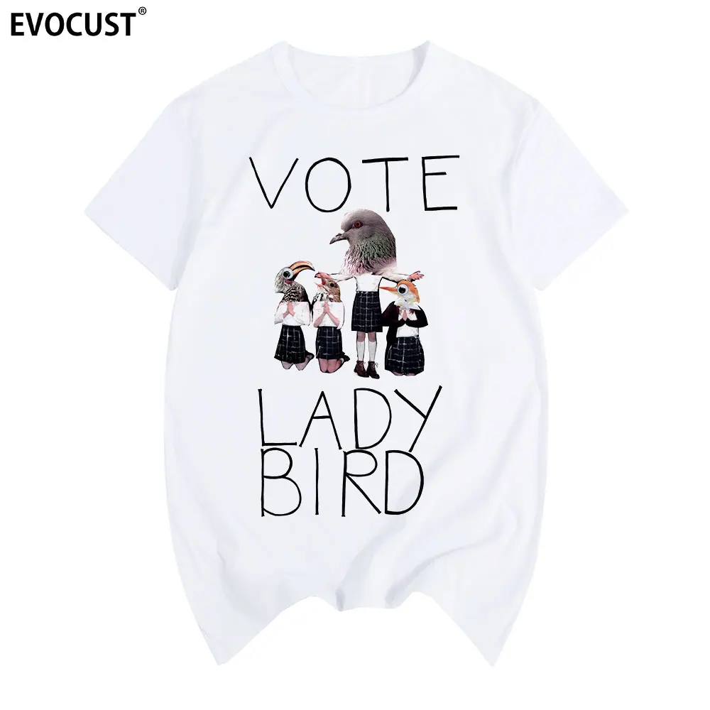 

Vote for Lady Bird Dir Greta Gerwig Vintage T-shirt Cotton Men T shirt New TEE TSHIRT Womens