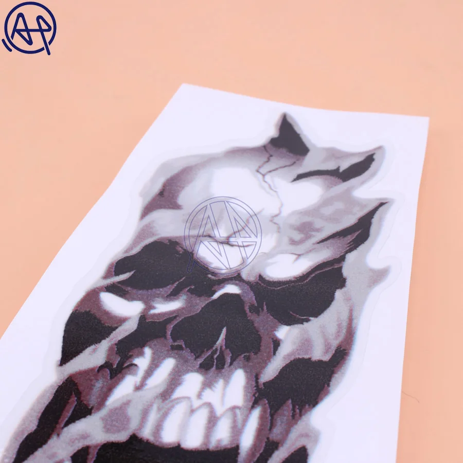 Наклейки графические для мотоциклов передних вилок черепов 2 шт.|graphic sticker|sticker
