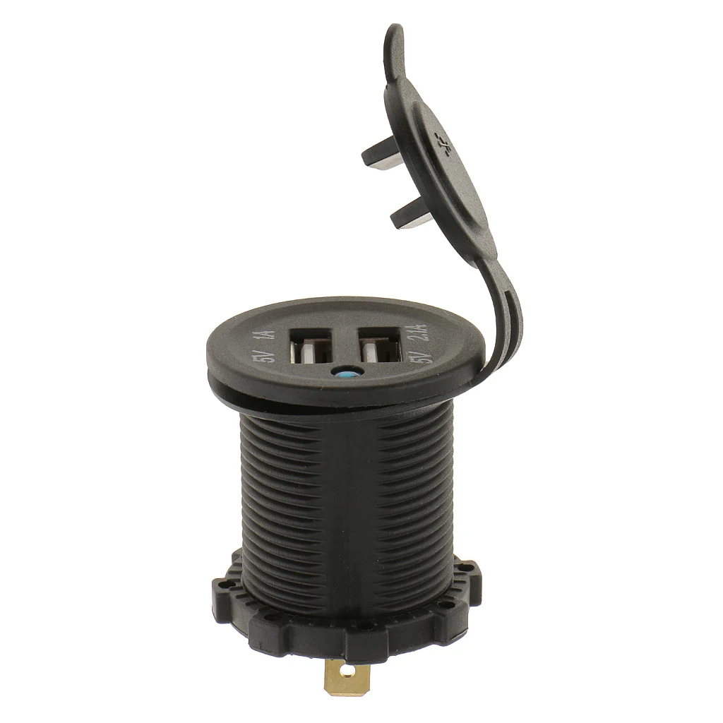 

3.1A 12V-24V Dual USB Port Lighter Socket Adaptor Car Charger