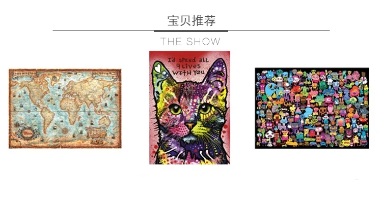

Adult Relieve Stress Puzzles 1000 Pieces Children Educational Learning Toys Kids Puzzles Landscape Adults Juguetes Toys BC50PT