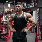 Майка мужская для бодибилдинга, хлопок, без рукавов, для спортзала, фитнеса, бега