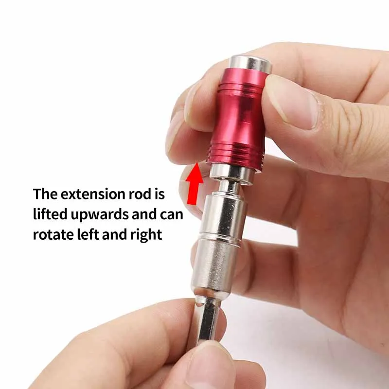 Magnetic Hexagonal Shank Universal Extension Rod Electric Drill Screwdriver Longer Quick Change Bit | Инструменты