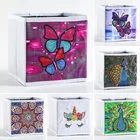 Складной ящик для хранения страз 5D коробка для алмазной живописи DIY для домашней живописи в виде бабочки