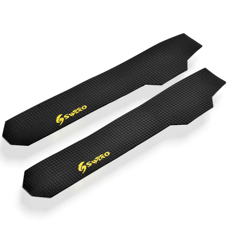 

SWTXO 2 Pcs Cycling Care Chain Posted Guards Bicycle Frame Chain Protector Protector MTB Bike Care Guard Cover