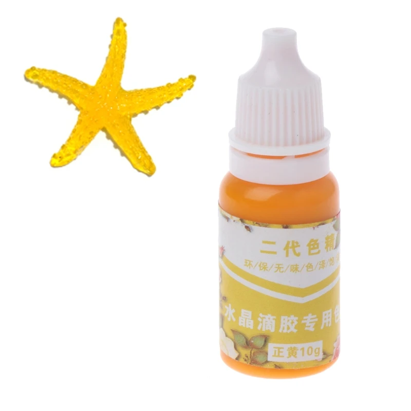 

P15F UV Resin Ultraviolet Curing Resin Liquid Pigment Dye Handmade Art Craft 15 Color