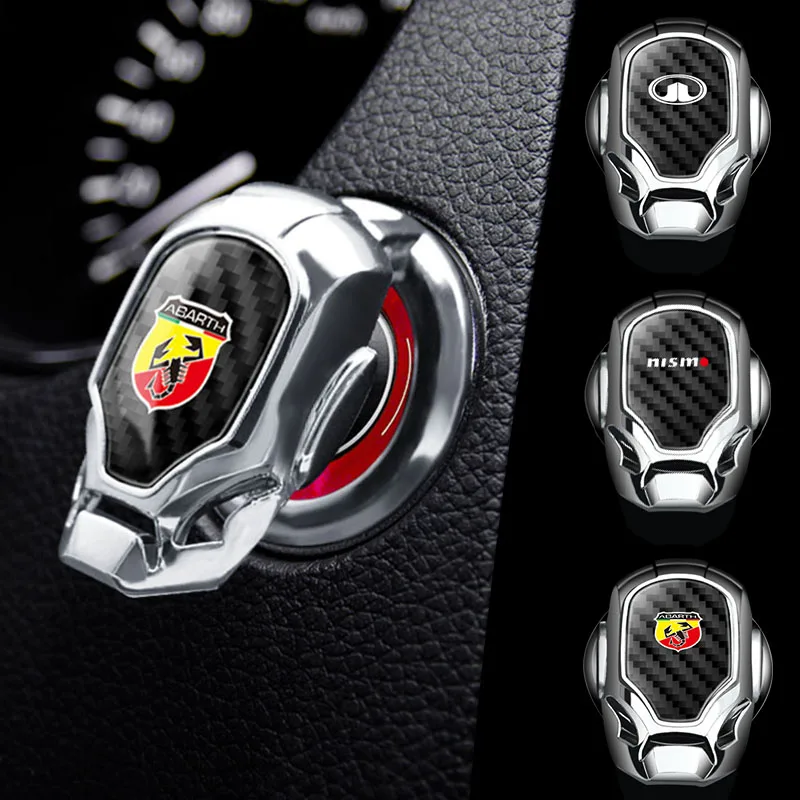 

1pcs Car One-Click Start Decoration Cover For Great Wall Hover H3 H5 M4 Poer Pao Voleex C30 Wingle 5 Florid Car Accessories