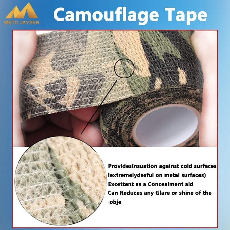 Велосипедная лента для охоты и стрельбы водонепроницаемая камуфляжная