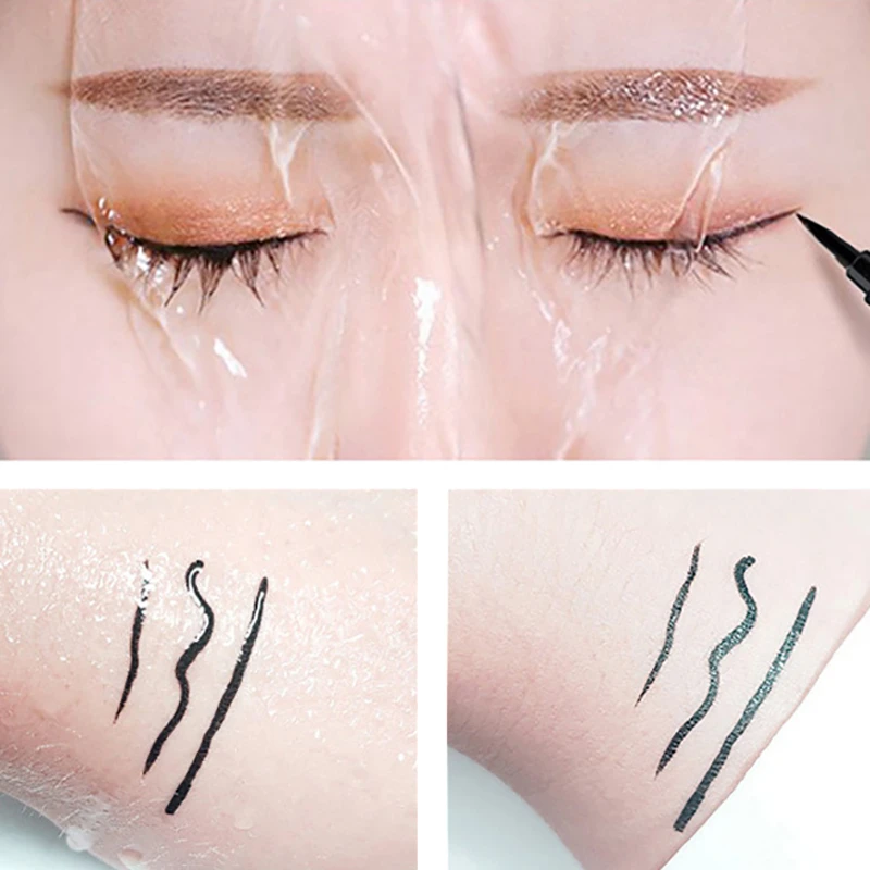 Новинка классический черный Водостойкий карандаш для век милый макияж девушек