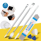 Универсальный мобильный телефон 8 в 1 для ремонта, набор инструментов для открывания из стали для iPhone, Samsung, мобильных телефонов, ноутбуков и планшетов