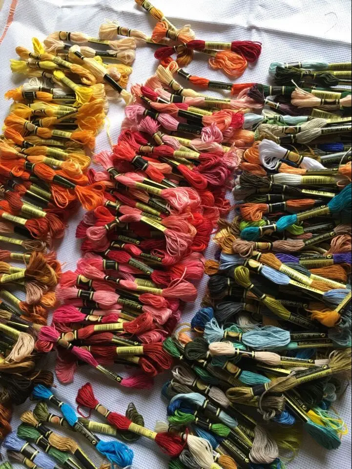 Лучшая CXC 10 штук фотосессия/задняя фотография/пользовательские цвета ниток 08