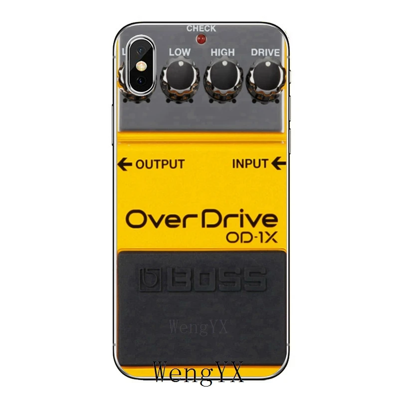 For Xiaomi Redmi 7 7A note 8 pro k20 Mi A3 9t CC9 CC9e 9 lite SE Boss Distortion Pedal Silicone phone case | Мобильные телефоны и