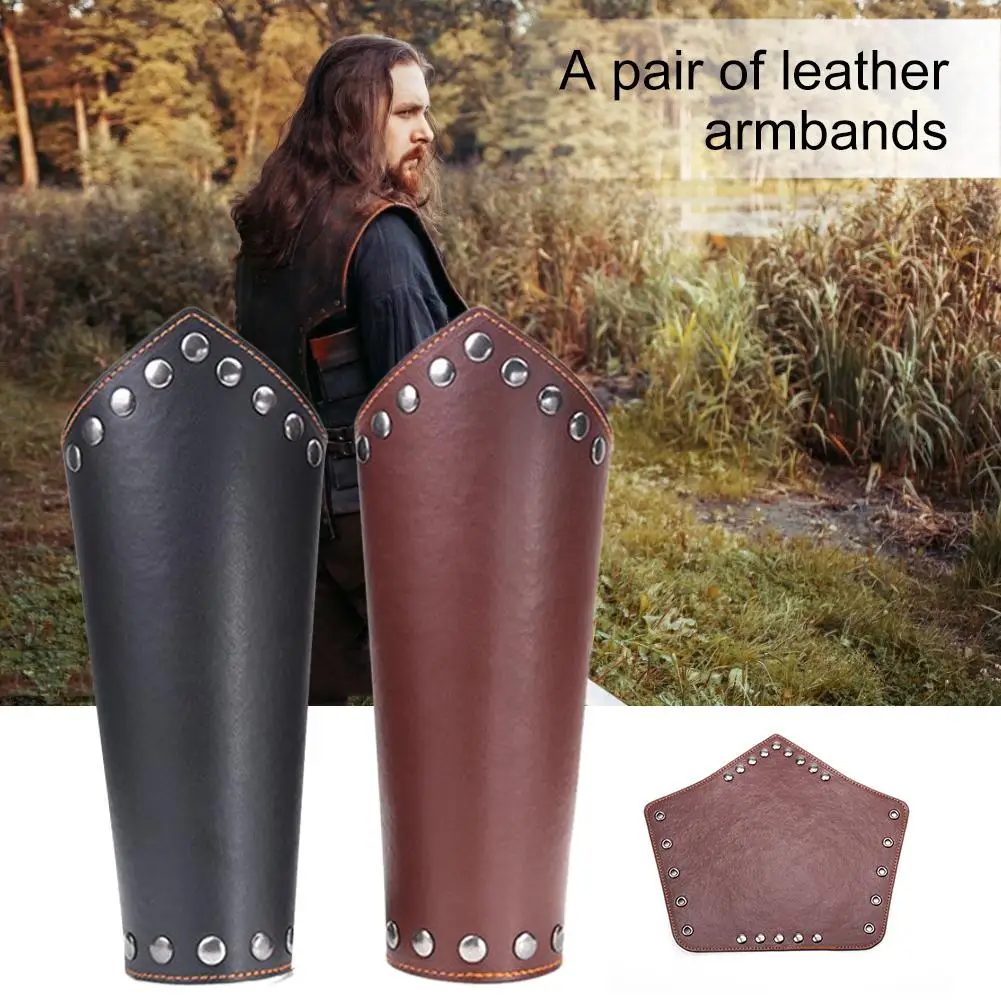 Регулируемый наручный браслет из искусственной кожи средневековый рыцарь