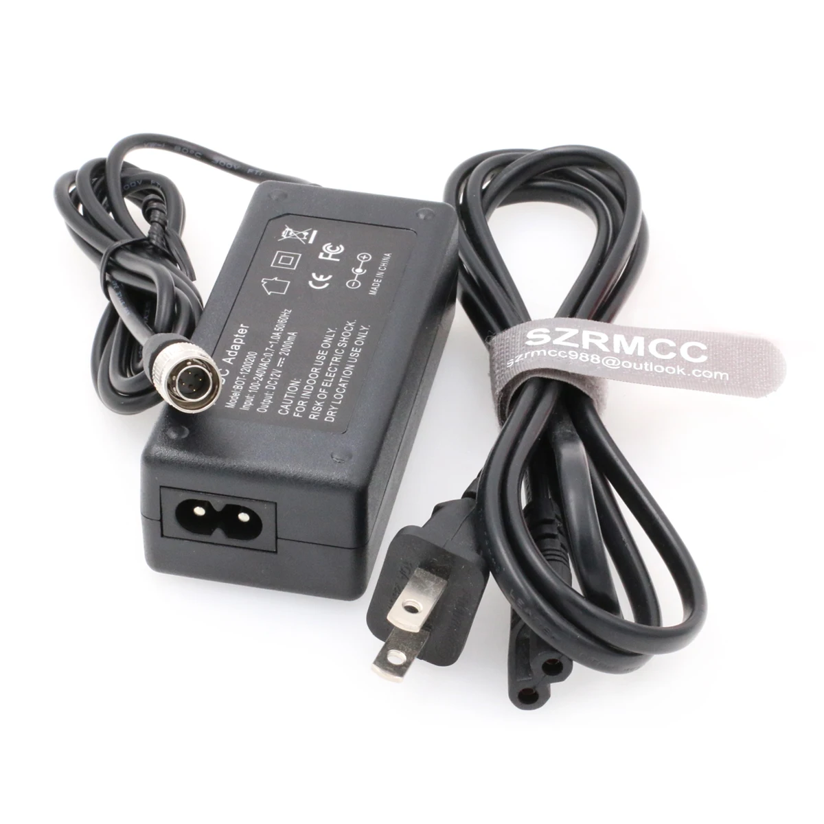 

Устройство записи звука 744T Hirose 4 Pin Male AC DC 12V 2A адаптер питания