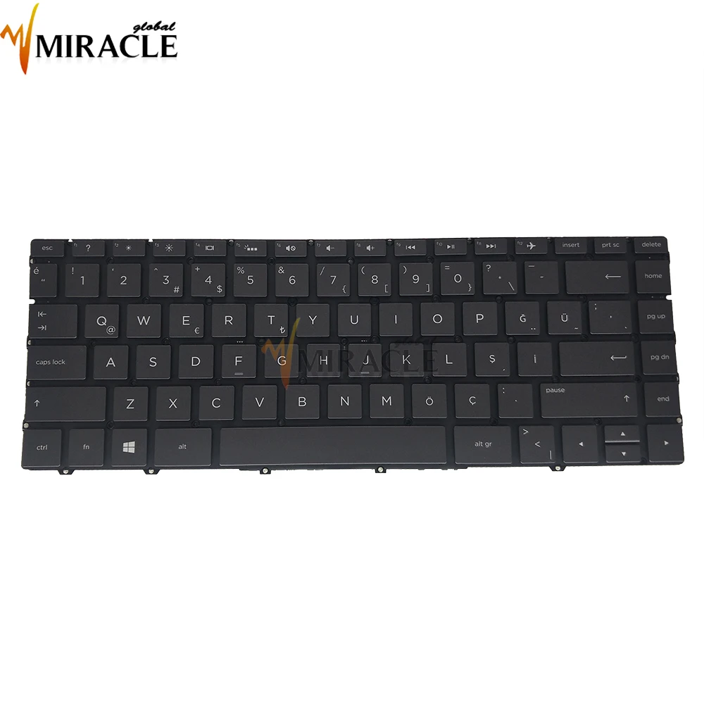 Клавиатура для ноутбука HP Spectre 13 AF af000 TR турция PK132W1A18 SN7162BL SG 88700 X8A 7J17B0 черная версия