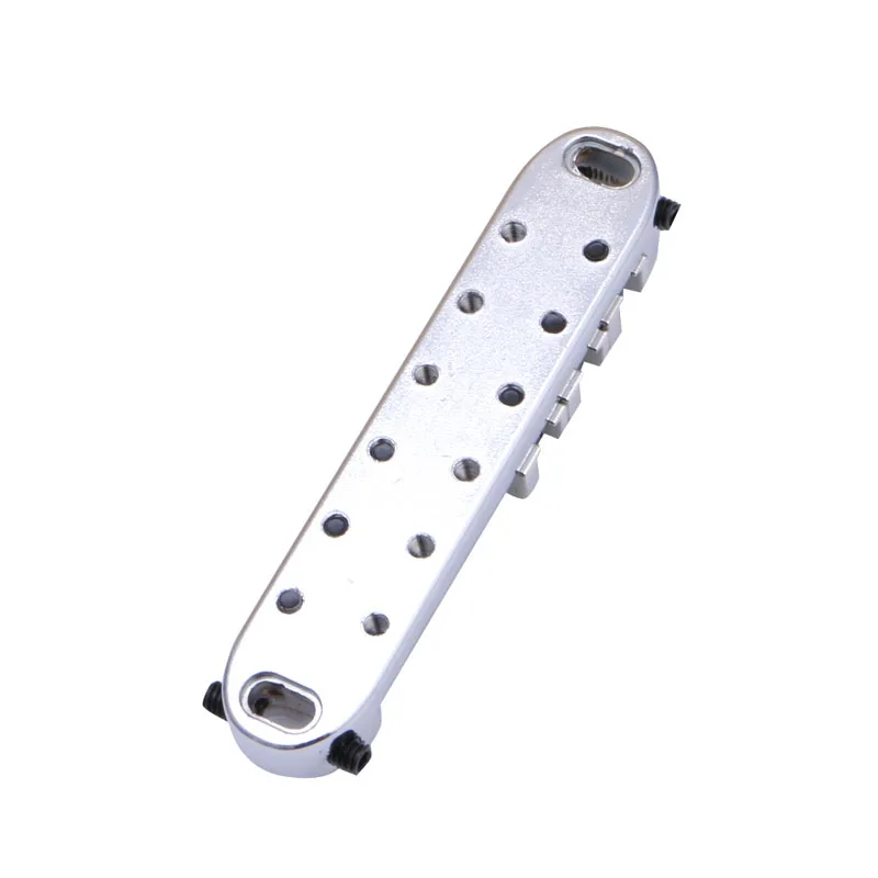 

2021 New Guitar Bridge Saddle Roller Locking Chrome For GB LP 6 string