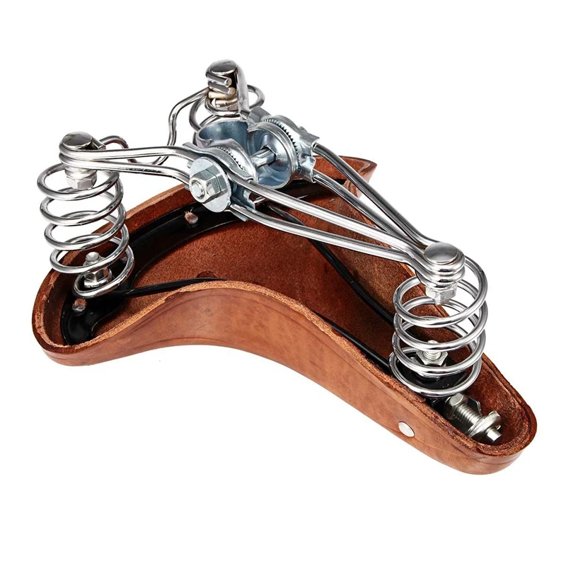 Седло для горного велосипеда ретро кожаная Подушка мягкое и удобное винтажное