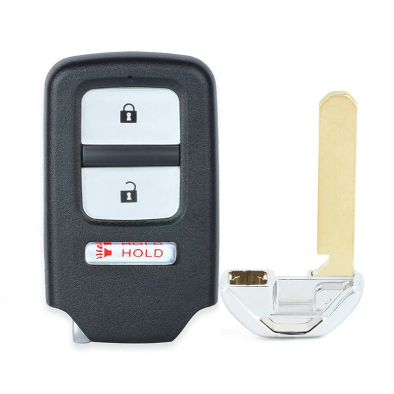 KEYECU пульт дистанционного управления автомобильный ключ для Honda Fit 2015 2016 2017 HR V Fob 3