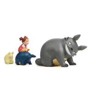 Полимерные микро-Ландшафтные украшения Hayao Miyazaki Totoro Xiaomei, настольный садовый цветочный горшок, декоративный подарок