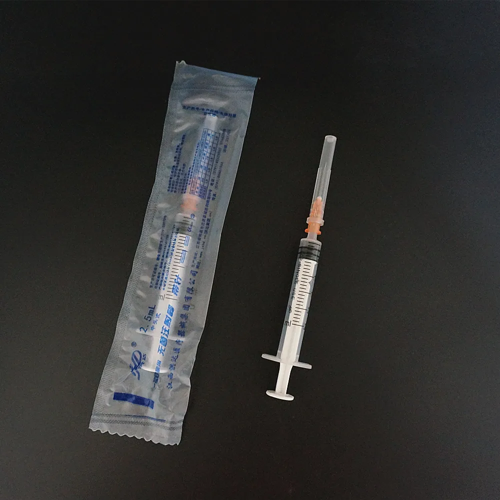 

Одноразовый шприц для инъекций, 100 шт., 200 шт., 2 мл (2,5 мл), жидкостной шприц с иглой 5 #, 30 шт., 50 шт.