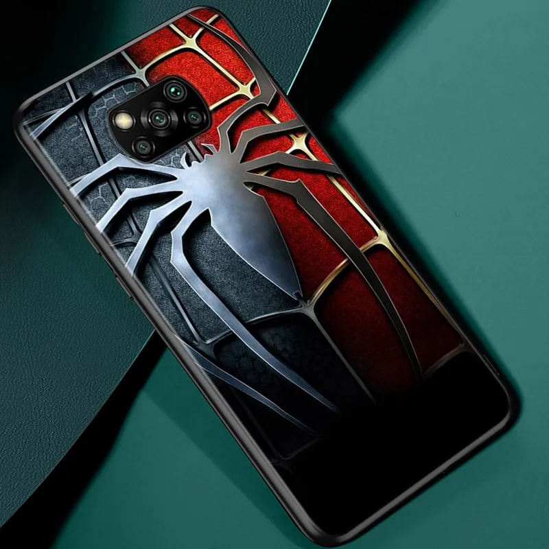 marvel venom spiderman for xiaomi poco x3 gt nfc m2 x2 f2 f3 m3 f1 pro mi play mix 3 a3 a2 a1 lite soft phone case free global shipping